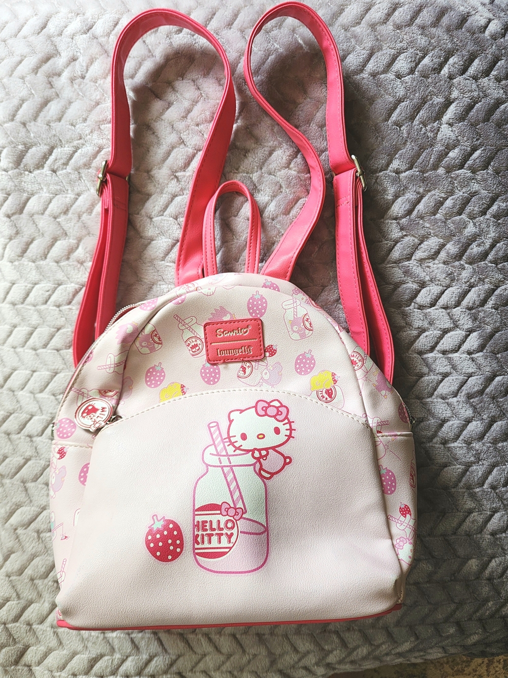 Sanrio x Loungefly Pink Mini Backpack